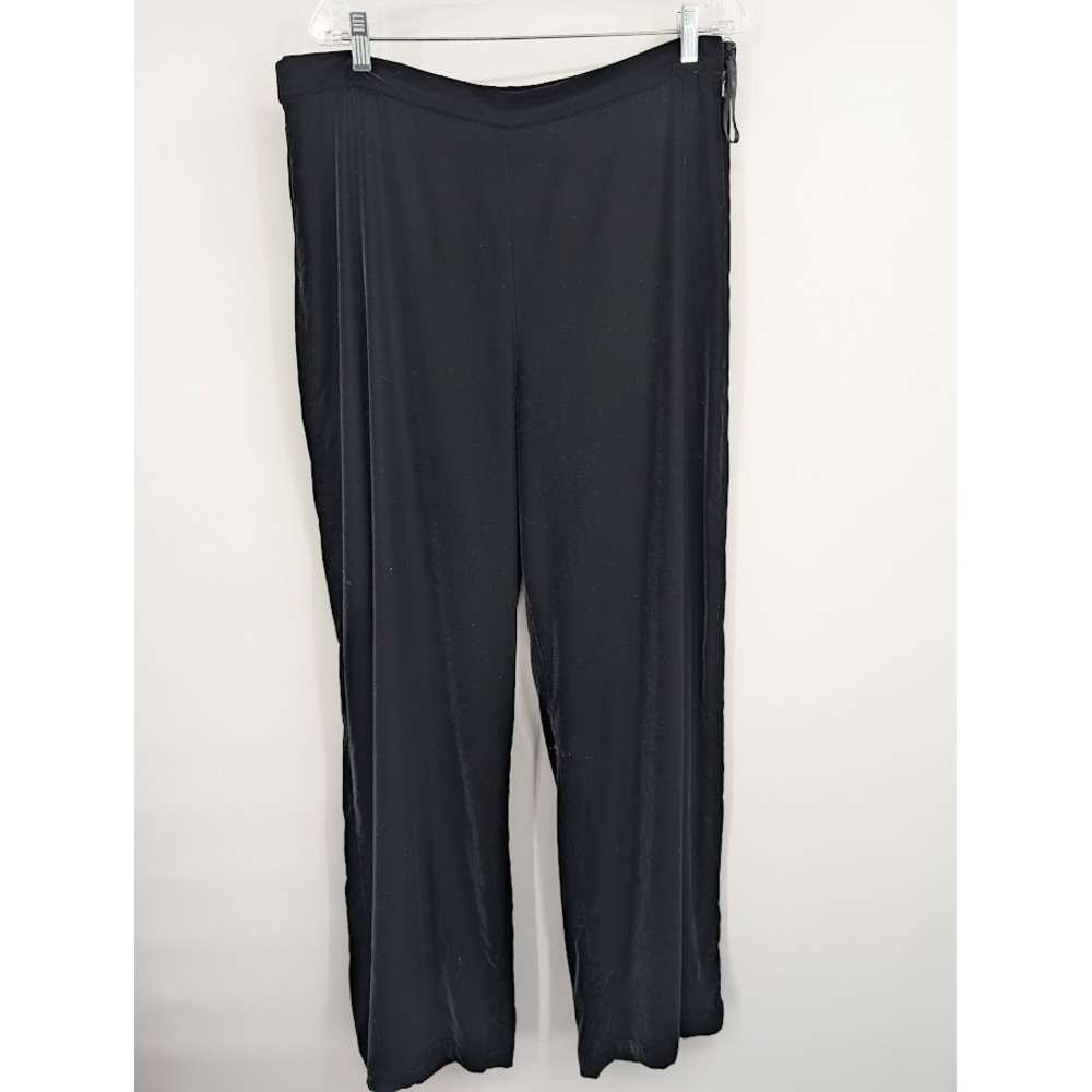 St. John Evening by Marie Gray Women's wide leg black pants sz 14